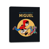 The Adventures of Miguel - Canvas Wraps Canvas Wraps RIPT Apparel 11x14 / Black