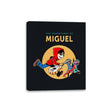 The Adventures of Miguel - Canvas Wraps Canvas Wraps RIPT Apparel 8x10 / Black