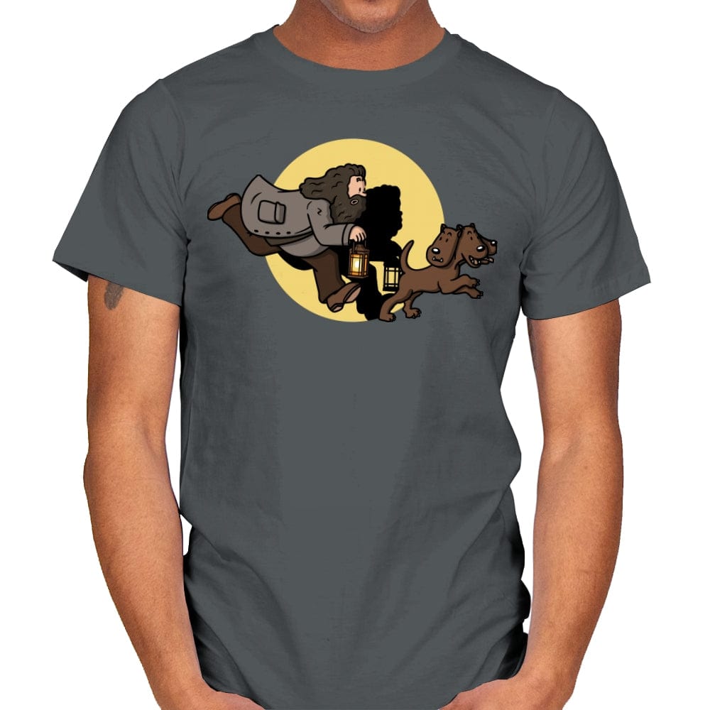 The Adventures of Rubeus! - Mens T-Shirts RIPT Apparel Small / Charcoal