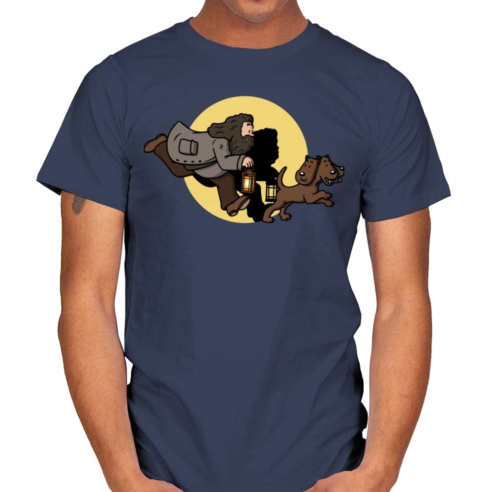 The Adventures of Rubeus! - Mens T-Shirts RIPT Apparel Small / Navy