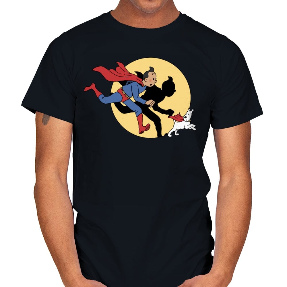 The Adventures of Superman - Mens T-Shirts RIPT Apparel Small / Black