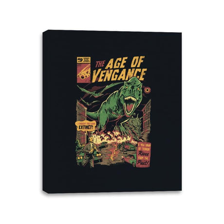 The Age of Vengeance - Canvas Wraps Canvas Wraps RIPT Apparel 11x14 / Black