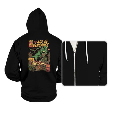 The Age of Vengeance - Hoodies Hoodies RIPT Apparel Small / Black