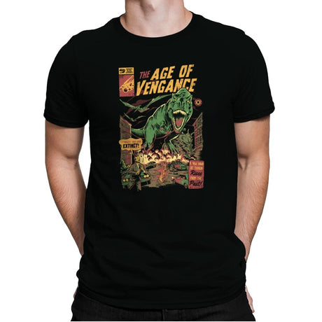 The Age of Vengeance - Mens Premium T-Shirts RIPT Apparel Small / Black