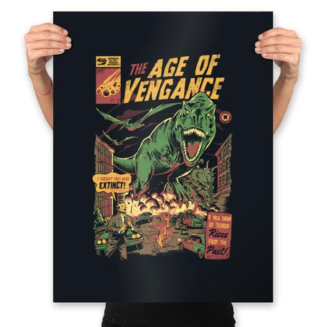 The Age of Vengeance - Prints Posters RIPT Apparel 18x24 / Black