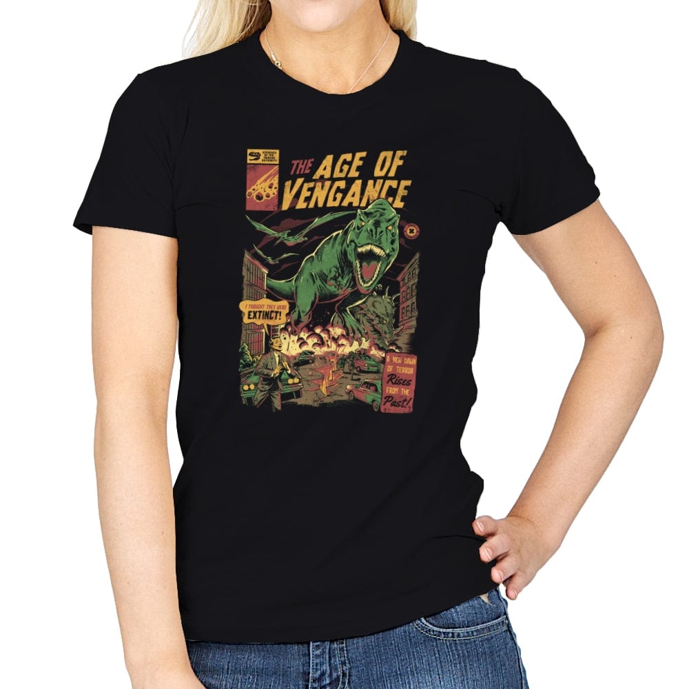 The Age of Vengeance - Womens T-Shirts RIPT Apparel Small / Black