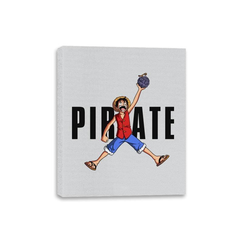 The Air Pirate - Canvas Wraps Canvas Wraps RIPT Apparel 8x10 / Silver