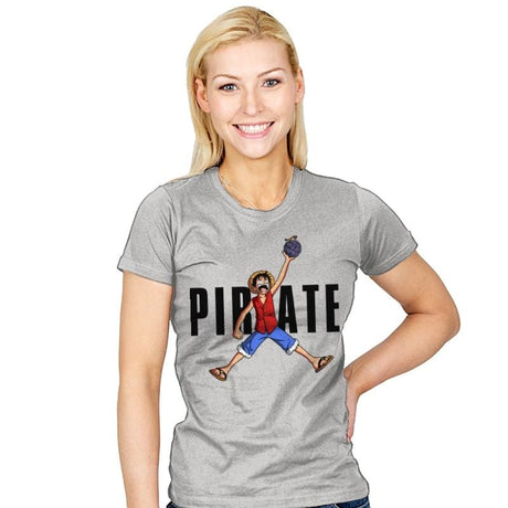 The Air Pirate - Womens T-Shirts RIPT Apparel