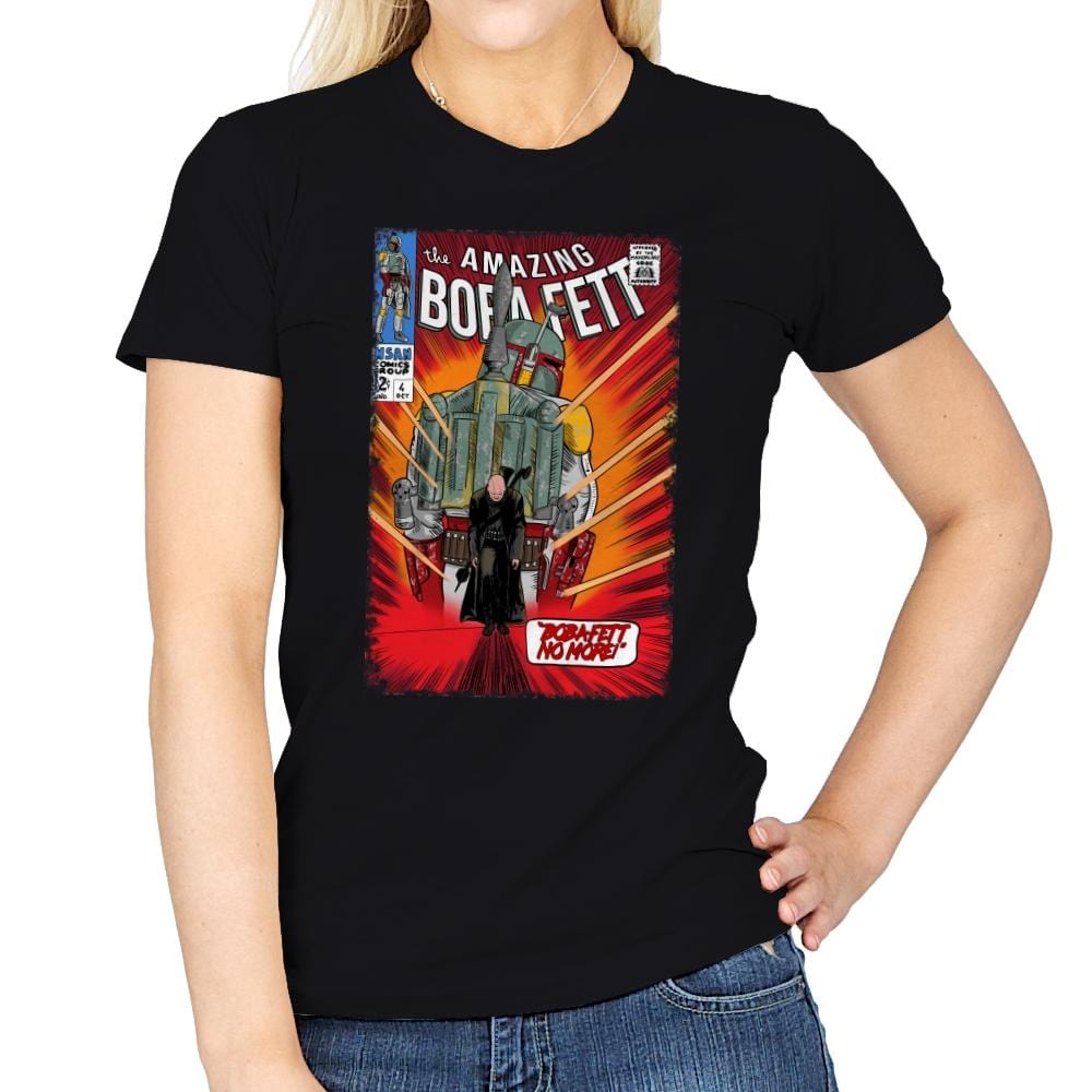 The Amazing Bounty Hunter - Womens T-Shirts RIPT Apparel Small / Black