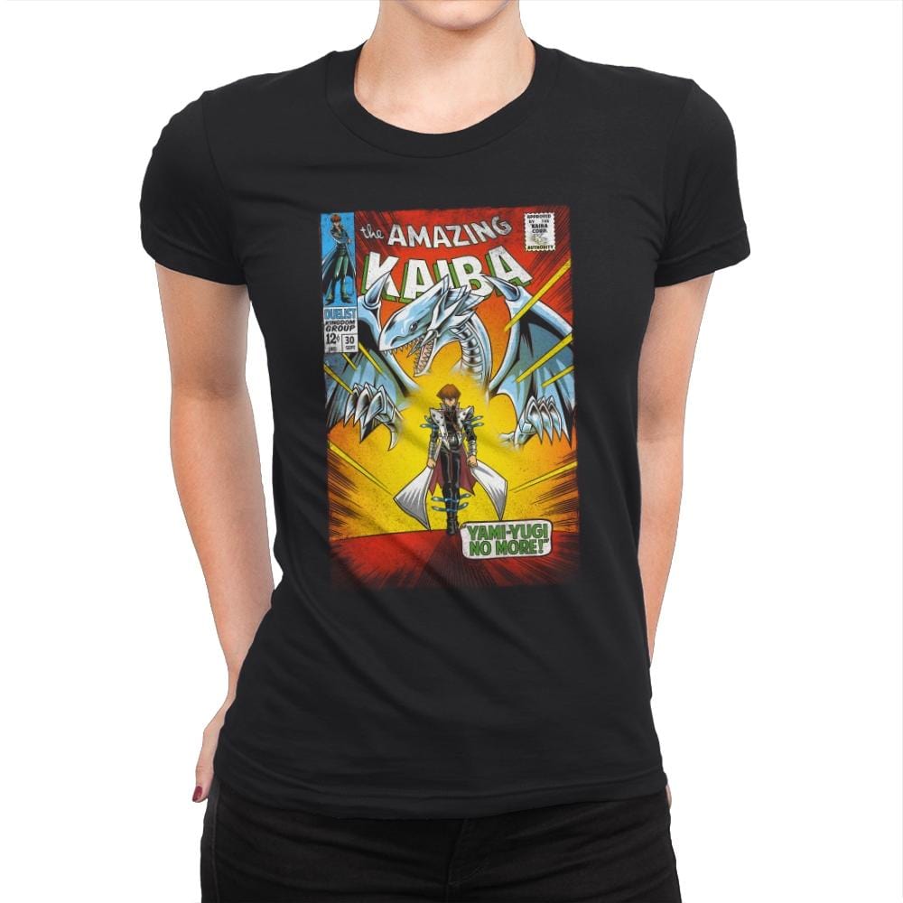 The Amazing Kaiba - Womens Premium T-Shirts RIPT Apparel Small / Black