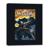 The Amazing McClane - Canvas Wraps Canvas Wraps RIPT Apparel 16x20 / Black