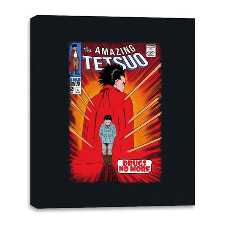 The Amazing Tetsuo - Canvas Wraps Canvas Wraps RIPT Apparel 16x20 / Black