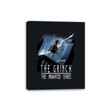 The Animated Grinch - Canvas Wraps Canvas Wraps RIPT Apparel 8x10 / Black