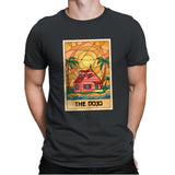 The Anime Dojo on the Beach - Mens Premium T-Shirts RIPT Apparel Small / Heavy Metal