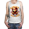 The Armored Plumber - Tanktop Tanktop RIPT Apparel X-Small / White