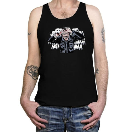 The Ash Laugh - Tanktop Tanktop RIPT Apparel X-Small / Black