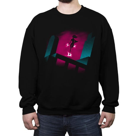 The Atomic Series - Crew Neck Sweatshirt Crew Neck Sweatshirt RIPT Apparel Small / Black