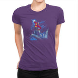 The Auto King Exclusive - Womens Premium T-Shirts RIPT Apparel Small / Purple Rush