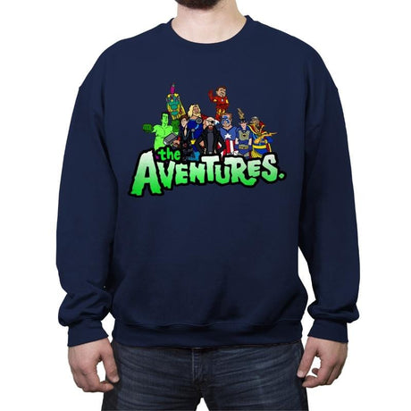 The Aventure Bros - Crew Neck Sweatshirt Crew Neck Sweatshirt RIPT Apparel