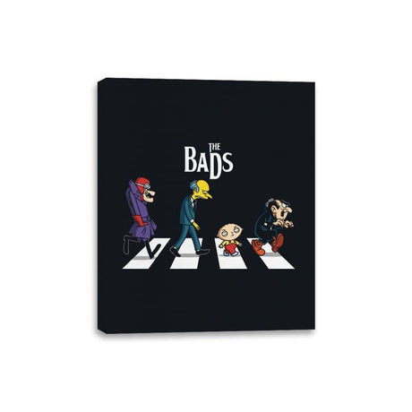 The Bads - Canvas Wraps Canvas Wraps RIPT Apparel 8x10 / Black