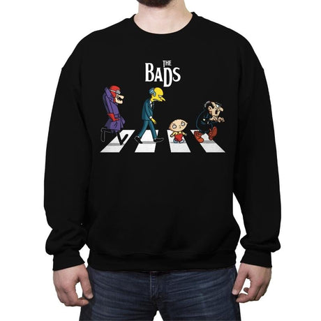 The Bads - Crew Neck Sweatshirt Crew Neck Sweatshirt RIPT Apparel Small / Black