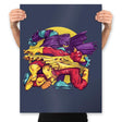 The Bart Knight - Prints Posters RIPT Apparel 18x24 / Navy