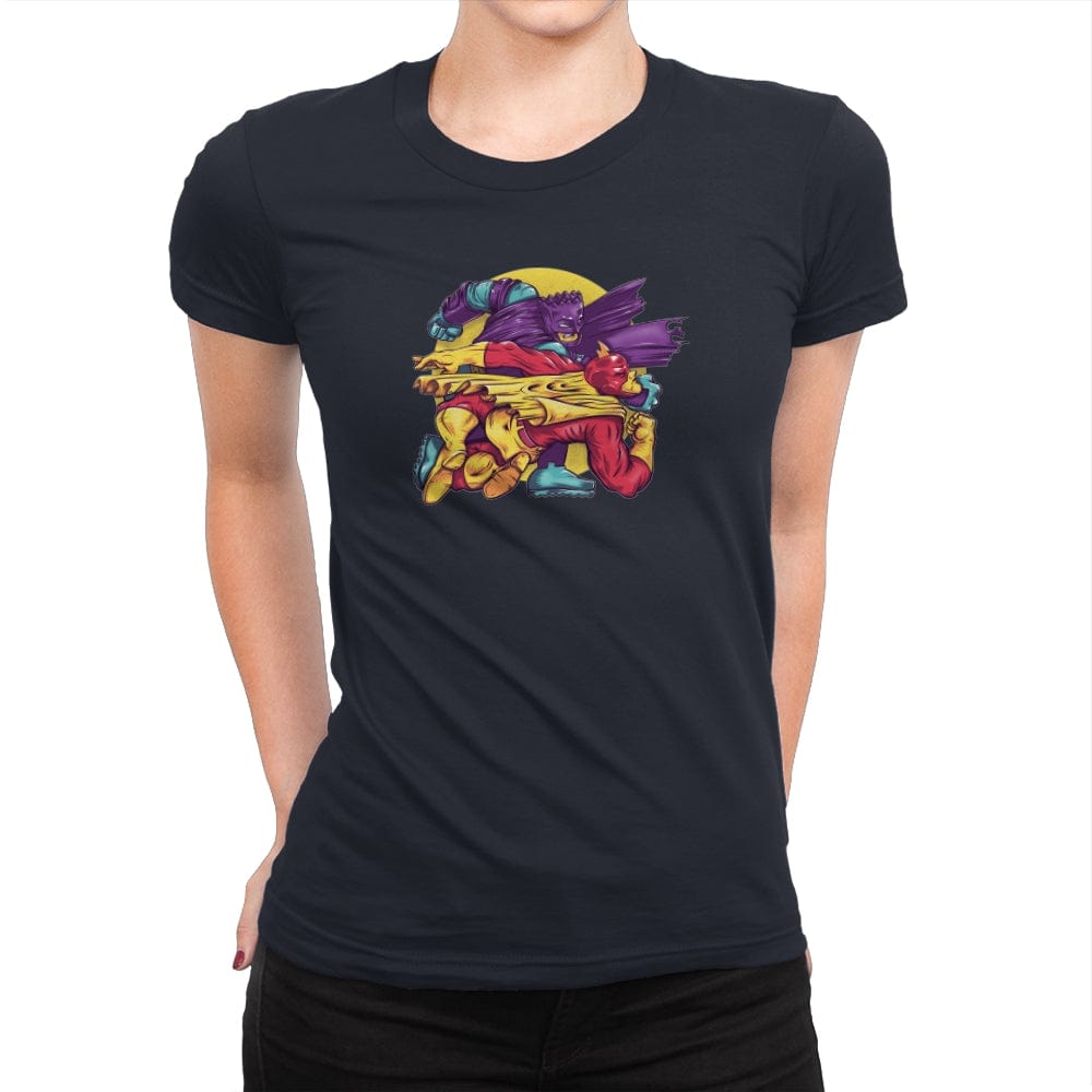 The Bart Knight - Womens Premium T-Shirts RIPT Apparel Small / Midnight Navy