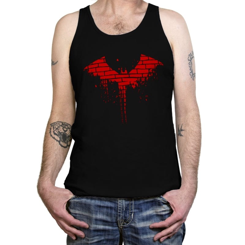 The Bat's City - Tanktop Tanktop RIPT Apparel X-Small / Black