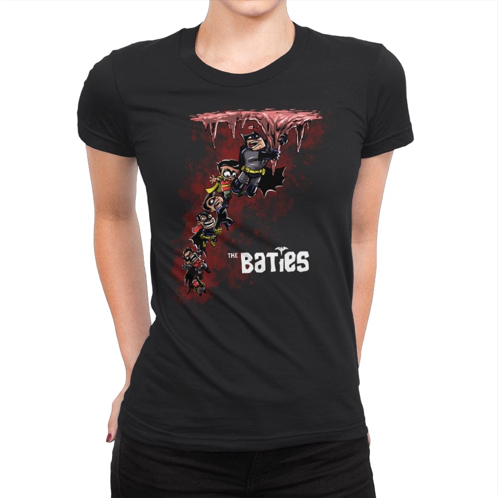 The Baties - Womens Premium T-Shirts RIPT Apparel Small / Black