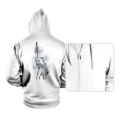 The Battle of Eternia - Hoodies Hoodies RIPT Apparel Small / White