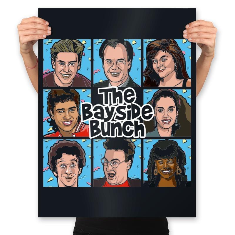 The Bayside Bunch - Prints Posters RIPT Apparel 18x24 / Black