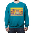 The Beagle Kahuna - Crew Neck Sweatshirt Crew Neck Sweatshirt RIPT Apparel Small / Antique Sapphire