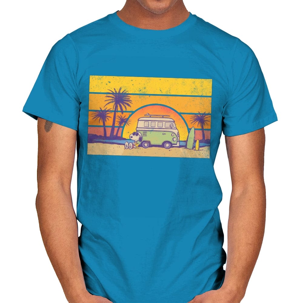 The Beagle Kahuna - Mens T-Shirts RIPT Apparel Small / Sapphire