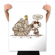 The Beagle Knows - Prints Posters RIPT Apparel 18x24 / White