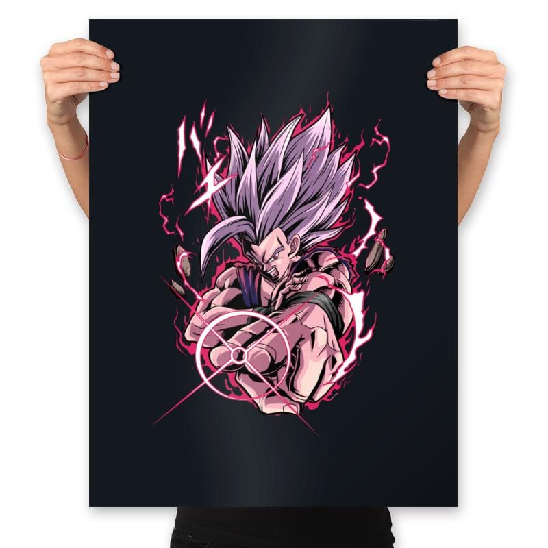 The Beast Form - Prints Posters RIPT Apparel 18x24 / Black