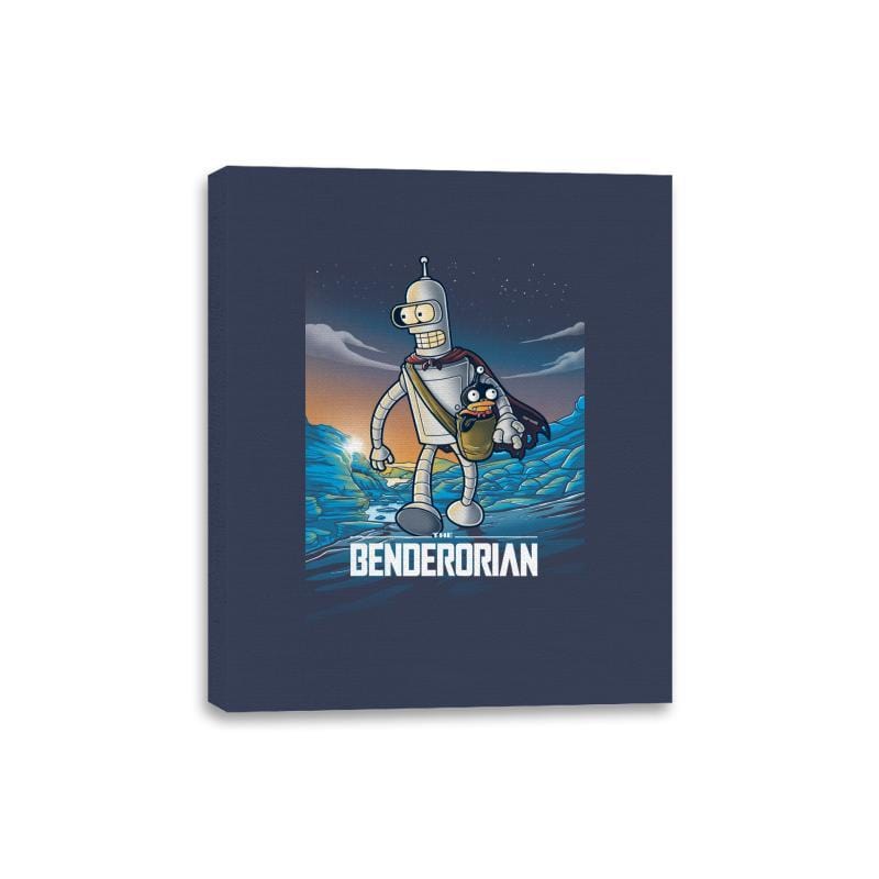 The Benderorian - Canvas Wraps Canvas Wraps RIPT Apparel 8x10 / Navy