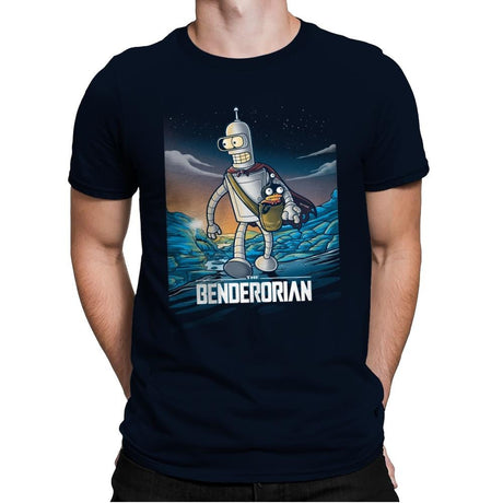 The Benderorian - Mens Premium T-Shirts RIPT Apparel Small / Midnight Navy