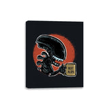 The Best Alien - Canvas Wraps Canvas Wraps RIPT Apparel 8x10 / Black