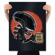 The Best Alien - Prints Posters RIPT Apparel 18x24 / Black