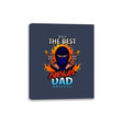 The Best Ninja Dad - Canvas Wraps Canvas Wraps RIPT Apparel 8x10 / Navy