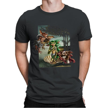 The Birth of Gremlinus - Mens Premium T-Shirts RIPT Apparel Small / Heavy Metal