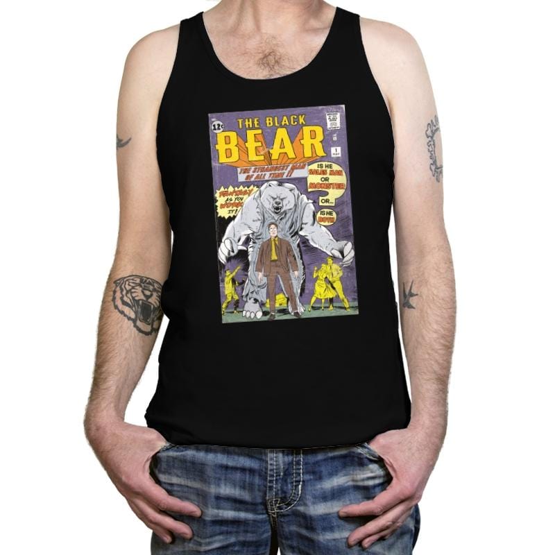 The Black Bear - Tanktop Tanktop RIPT Apparel X-Small / Black