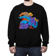 The Blond Knight Returns - Crew Neck Sweatshirt Crew Neck Sweatshirt RIPT Apparel Small / Black