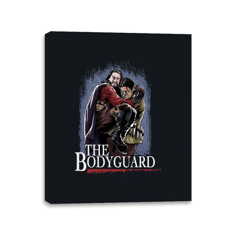 The Bodyguard - Canvas Wraps Canvas Wraps RIPT Apparel 11x14 / Black