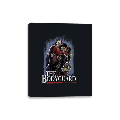 The Bodyguard - Canvas Wraps Canvas Wraps RIPT Apparel 8x10 / Black