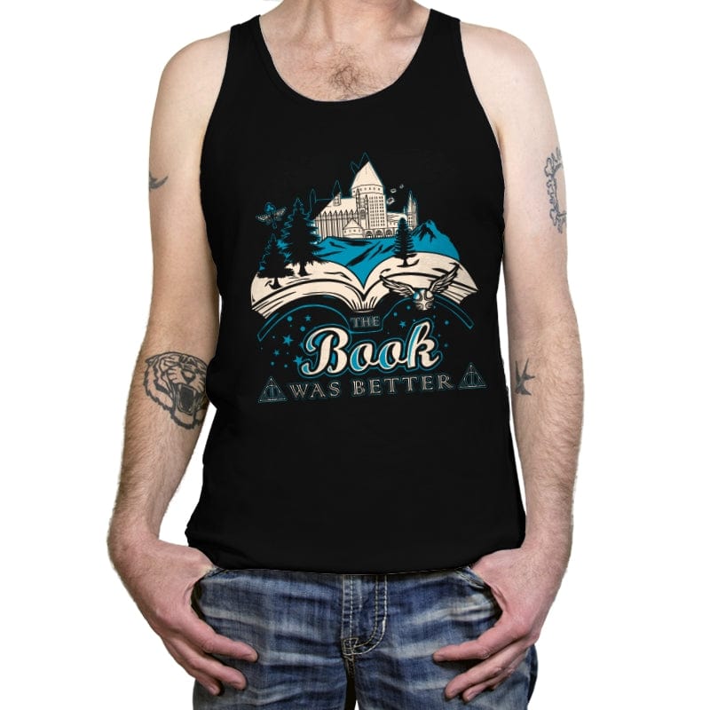 The Book was better - Magic - Tanktop Tanktop RIPT Apparel X-Small / Black