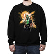 The Bounty Hunter Rises - Crew Neck Sweatshirt Crew Neck Sweatshirt RIPT Apparel Small / Black