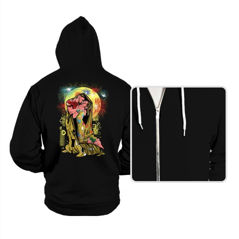 The Bowl Kiss - Hoodies Hoodies RIPT Apparel Small / Black