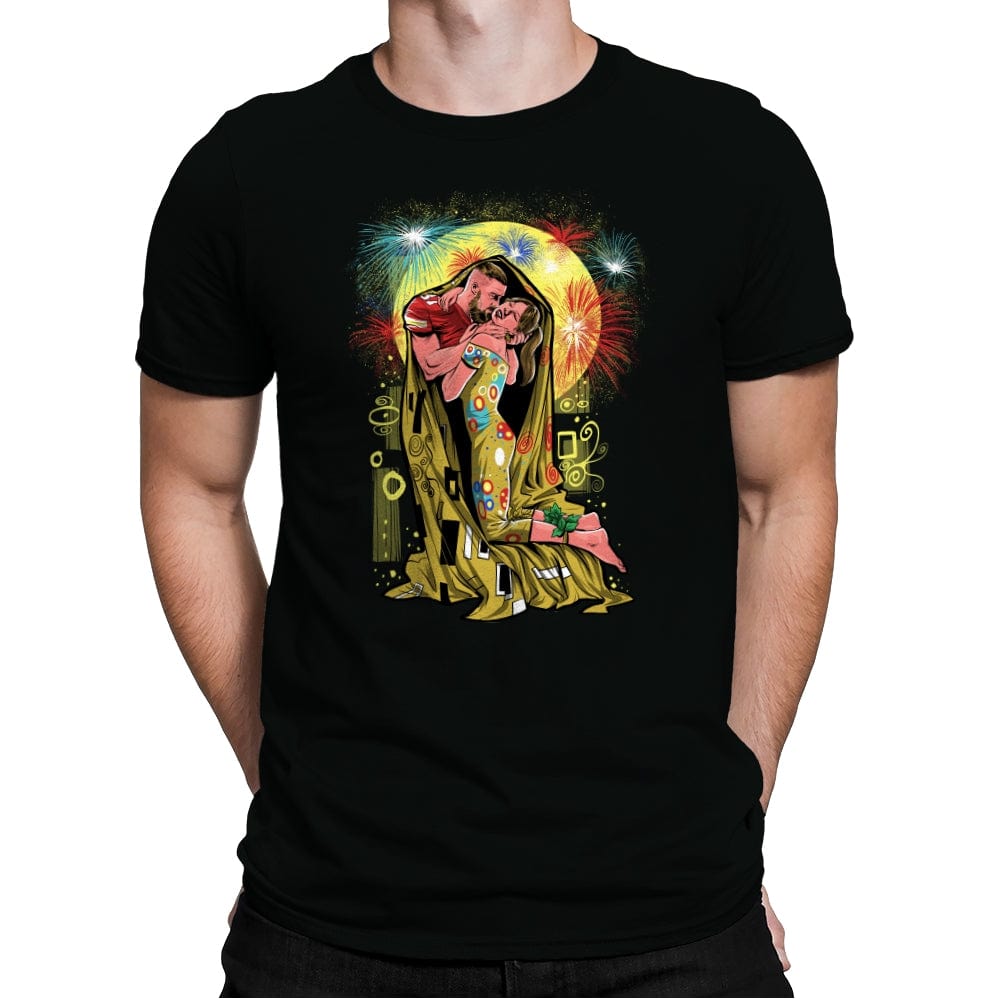 The Bowl Kiss - Mens Premium T-Shirts RIPT Apparel Small / Black