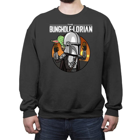 The Bunghole-lorian - Crew Neck Sweatshirt Crew Neck Sweatshirt RIPT Apparel Small / Charcoal